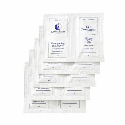 シャンプー7ｍｌ　＆トリートメント7ｇ　パウチ【５】個セット【他商品と同時購入のみ】の商品写真